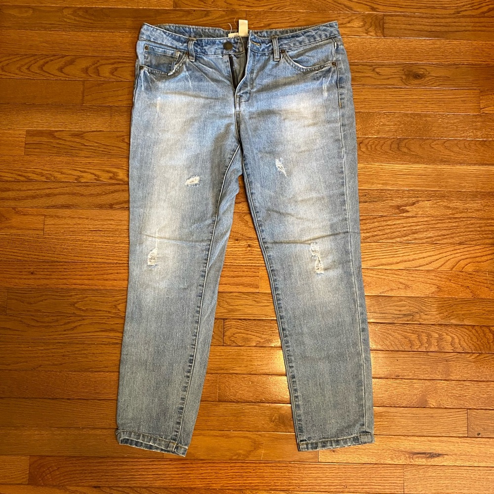 Life in Progress distressed jeans